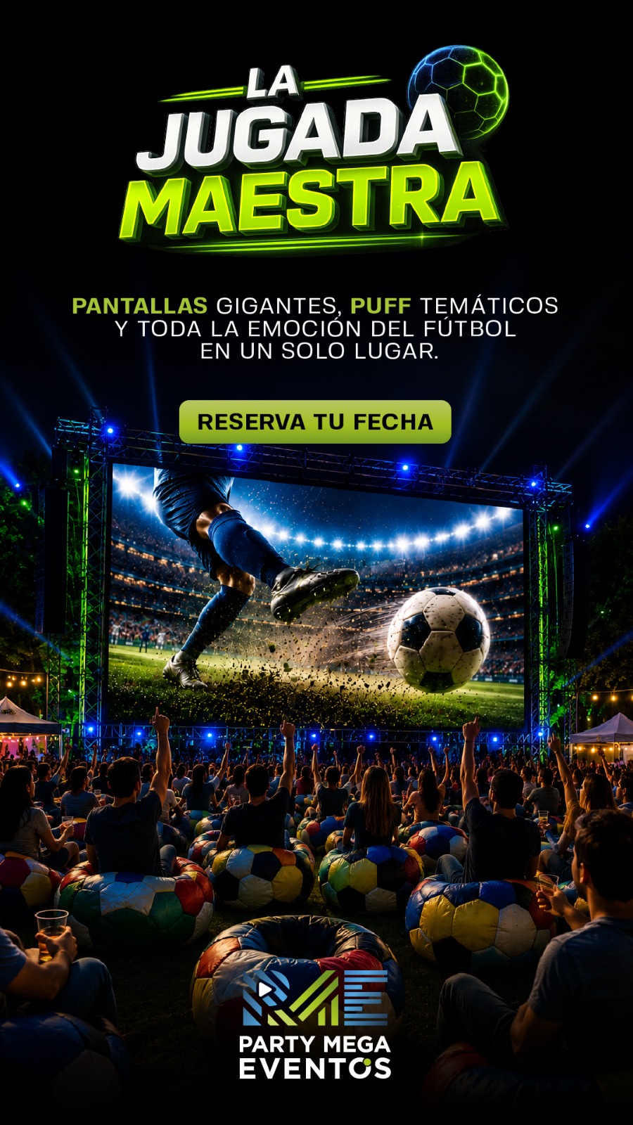 Alquiler de televisores gigantes para salas VIP y eventos privados en Colombia